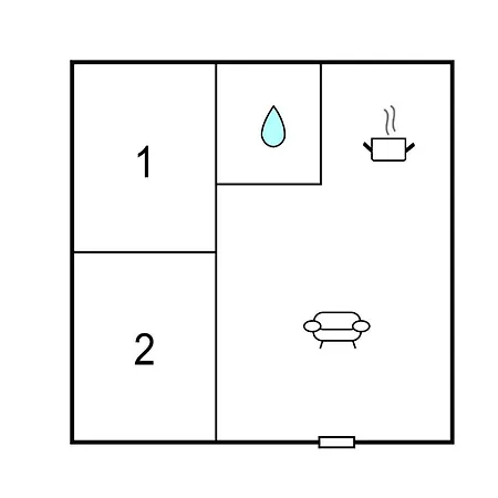 2 Bedroom Gorgeous In Feriehus Strøby Ladeplads